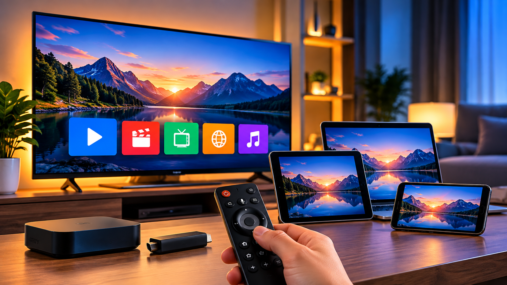 Flujo TV en Smart TV y dispositivos compatibles